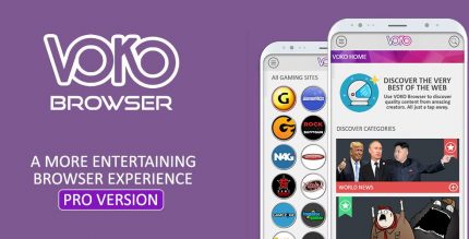 VOKO Web Browser PRO Discover the Web
