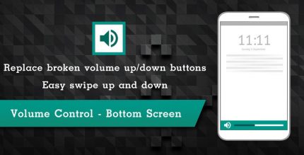 Volume Control Bottom Screen