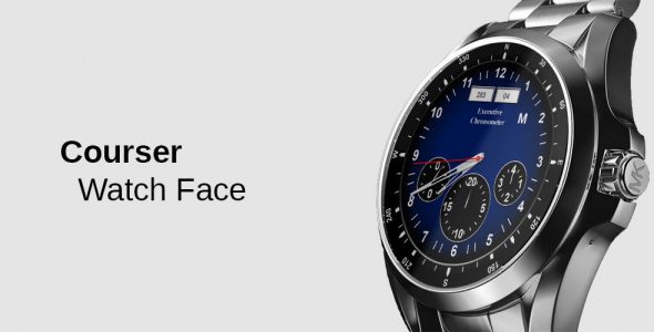 Watch Face Courser Classic Wear OS Smartwatch