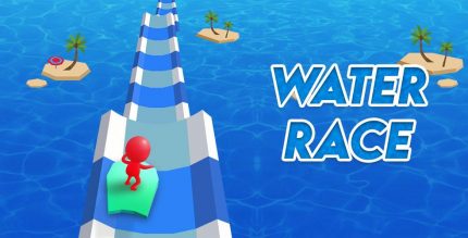 Water Race 3D Aqua Music Game Cover
