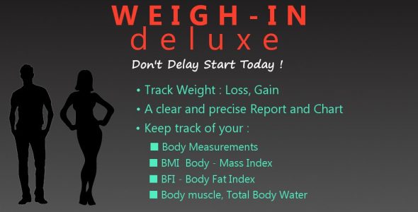 Weigh In Deluxe Weight Tracker