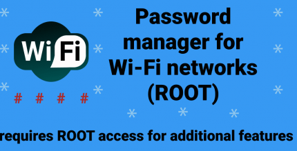 Wi Fi password manager 1