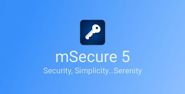 mSecure Password Manager Cover