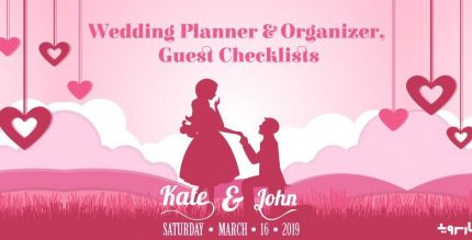 Wedding Planner Organizer Guest Checklists Cover