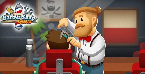 Idle Barber Shop Tycoon Cover