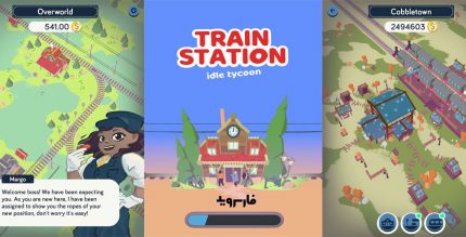 Train Station Idle Tycoon Cover