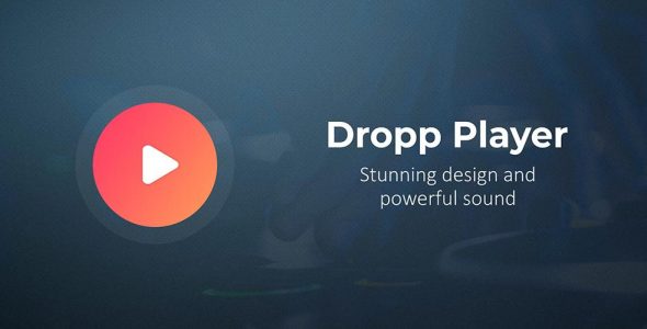 Dropp Music Player for MP3 Cover