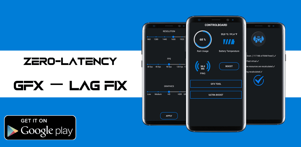 Game booster lower lag. Fix lag. Boost game (v3 Fix/gmicrov).