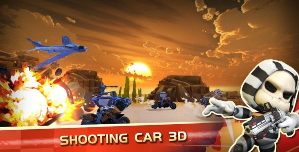 Shooting Car 3D Cover