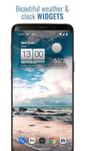 3D Sense Clock & Weather 6.48.0 Apk for Android 1