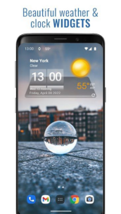3D Sense Clock & Weather 6.48.0 Apk for Android 2