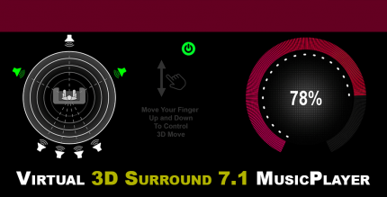 3d surround music player cover