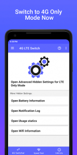 4G LTE Network Switch – Speed Test & SIM Card Info 1.2.4 Apk for Android 1