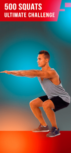 500 Squats – Strong Legs, Home Workout 2.8.5 Apk for Android 1