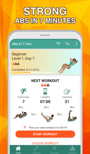 7 minute abs workout – Daily Ab Workout 2.1.1 Apk for Android 1