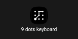 9 dots keyboard cover