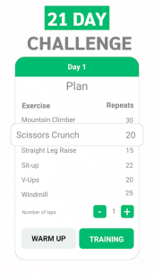 Abs workout – 21 Day Fitness Challenge 2.2.0.0 Apk for Android 3