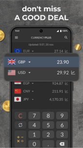 Currency Converter Plus (PRO) 2.10.1 Apk for Android 3
