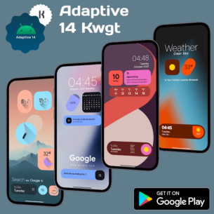 Adaptive 14 Kwgt 1.0.8 Apk for Android 5