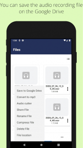 Background voice recorder (PRO) 1.2.3 Apk for Android 4
