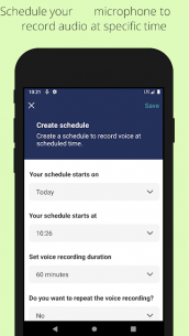 Background voice recorder (PRO) 1.2.3 Apk for Android 5