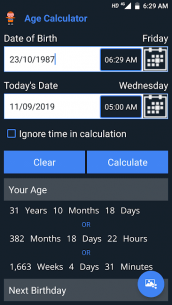 Age Calculator Pro 3.0 Apk for Android 2