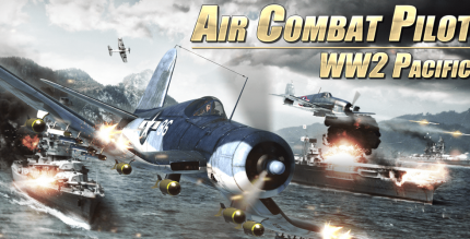 air combat pilot ww2 pacific cover