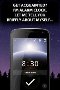 Alarm clock Malarm. No stress. NO ads ✌️ 1.001 Apk for Android 1
