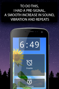 Alarm clock Malarm. No stress. NO ads ✌️ 1.001 Apk for Android 4