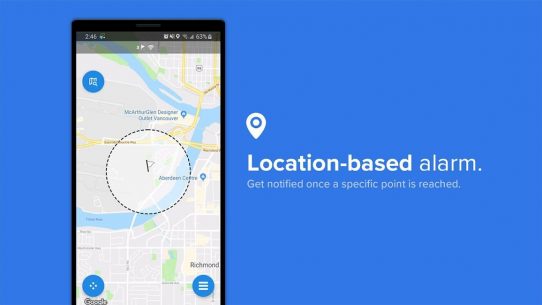 Alarm-Me: A Location Alarm / GPS Alarm (PREMIUM) 3.2.1.2 Apk for Android 1
