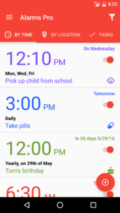 Alarms Pro 1.2.2 Apk for Android 1