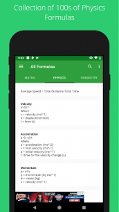 All Formulas – Math, Physics & Chemistry 1.5.0 Apk for Android 4