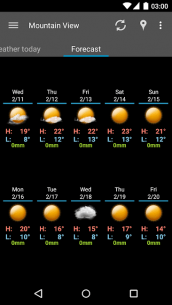 AmberHome Weather Plus 3.0.1 Apk for Android 2