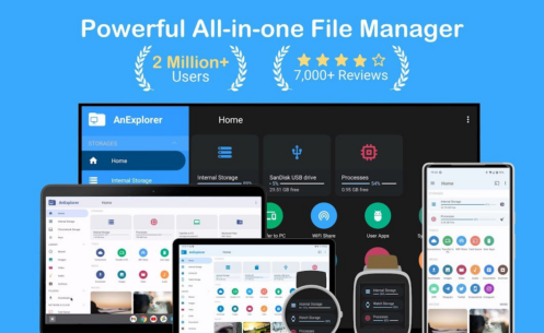 AnExplorer File Manager TV USB (PRO) 5.3.6 Apk for Android 1