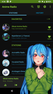 Anime Music Radio J-pop J-rock (PRO) 4.20.1 Apk for Android 1