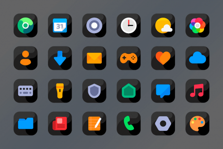Anubis Black – Icon Pack 3.4 Apk for Android 1