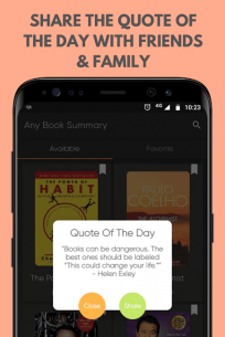 Any Book Summary: Fiction & Non-fiction (ABS) 2021.5.16 Apk for Android 2