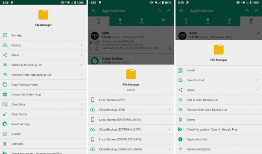 Alpha Backup Pro 32.0.1 Apk for Android 2