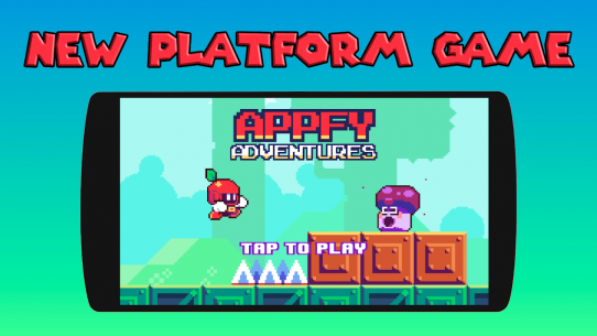 Appfy 2D Adventure – Hard one tap jump and run 1.0 Apk + Mod for Android 1