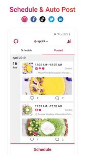 Apphi: Schedule Posts for Instagram, FB, Twitter (PRO) 4.11.5 Apk for Android 1