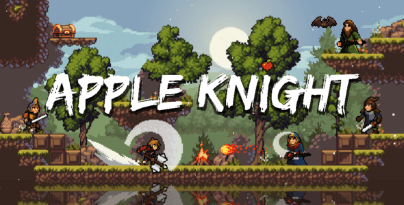 apple knight action platformer cover