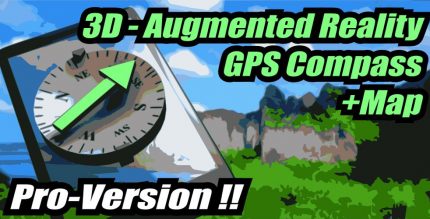 ar gps compass map 3d pro cover