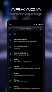 Arkadia Substratum Theme for 10|Pie|Oreo + Samsung 1.6 Apk for Android 1
