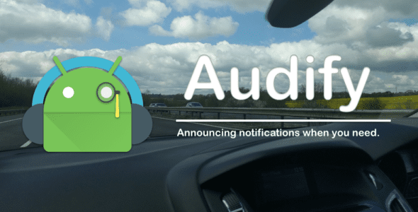 audify notification reader android cover