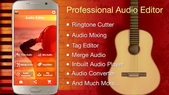 Audio MP3 Cutter Mix Converter and Ringtone Maker (PRO) 1.93 Apk for Android 1