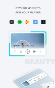 Audio Widget pack (PRO) 2.0.7 Apk for Android 1