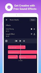 AudioApp MP3 Cutter, Ringtone Maker, Voice Changer (PRO) 2.3.8 Apk for Android 3
