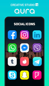 Aura Icon Pack 7.2.8 Apk for Android 2