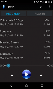 Aura Voice Recorder Pro 1.0.12 Apk for Android 4