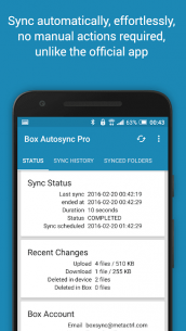 Autosync for Box – BoxSync (PRO) 1.6.8 Apk for Android 2